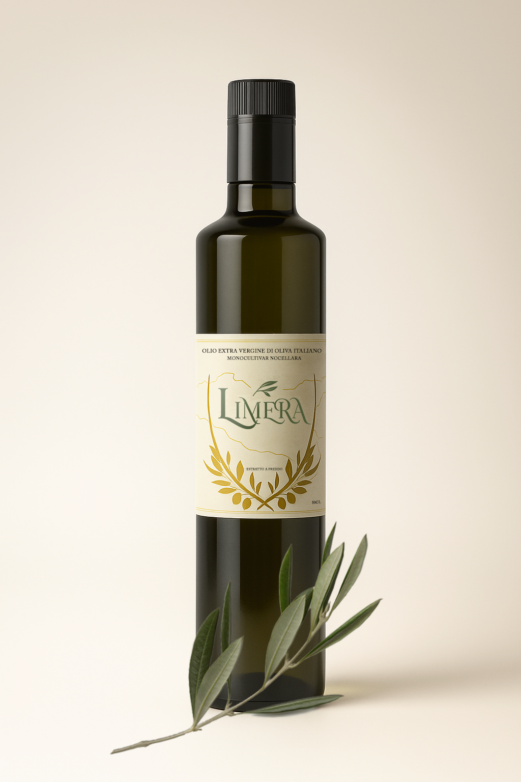 Olio EVO siciliano LIMERA monocultivar nocellara 50cl